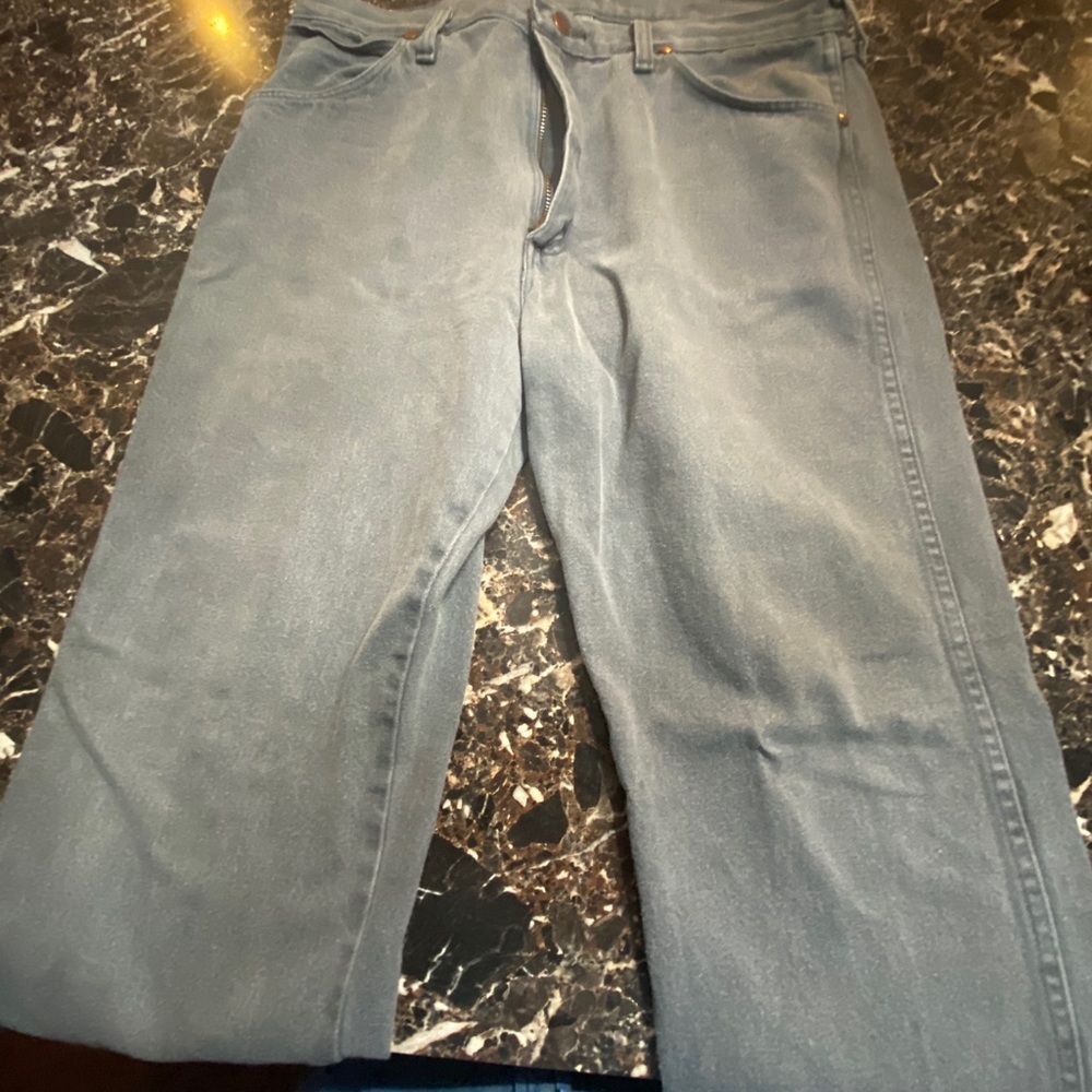 Gray Wrangler 13MWZ Mens Jeans